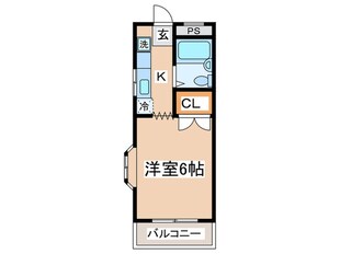 メゾンイーストの物件間取画像